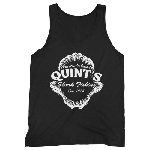 Our cotton quints shark fishing jaws men tank top is perfect for those intense workouts in the gym, at practice or pickup games.