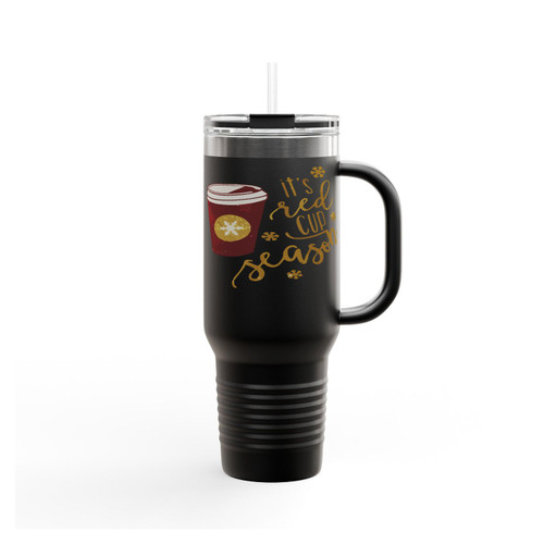 It's Red Cup Season Insulated Travel Mug