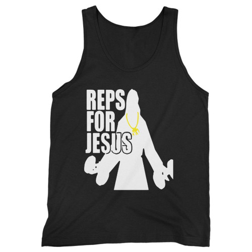 Our cotton reps for jesus art men tank top is perfect for those intense workouts in the gym, at practice or pickup games.