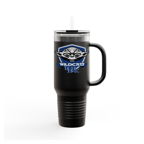 Kentucky Wildcats Yoda Star Wars Logo Insulated Travel Mug