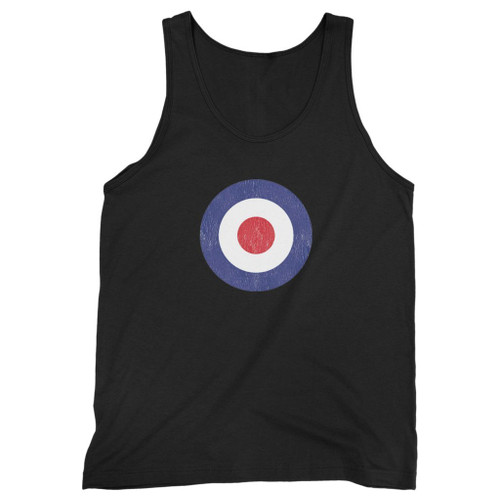 Our cotton retro mod raf target men tank top is perfect for those intense workouts in the gym, at practice or pickup games.