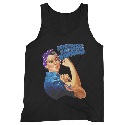 Our cotton rheumatoid arthritis warrior men tank top is perfect for those intense workouts in the gym, at practice or pickup games.