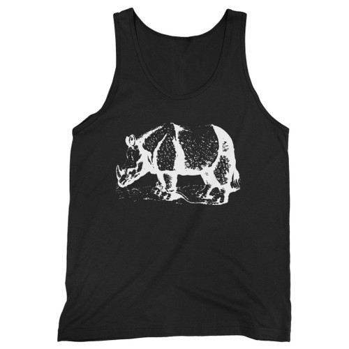 Our cotton rhino men tank top is perfect for those intense workouts in the gym, at practice or pickup games.