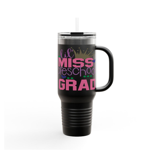 Lil' Miss Preschool Grad Insulated Travel Mug