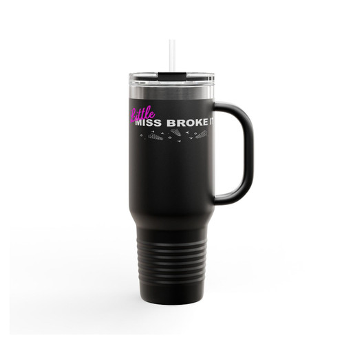Little Miss Broke It Insulated Travel Mug