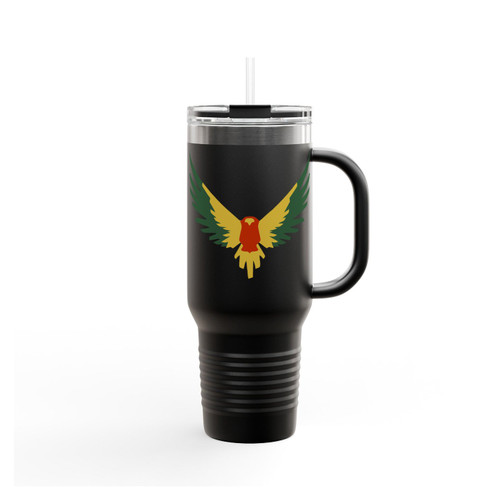 Logan Paul Maveric Parrot Insulated Travel Mug