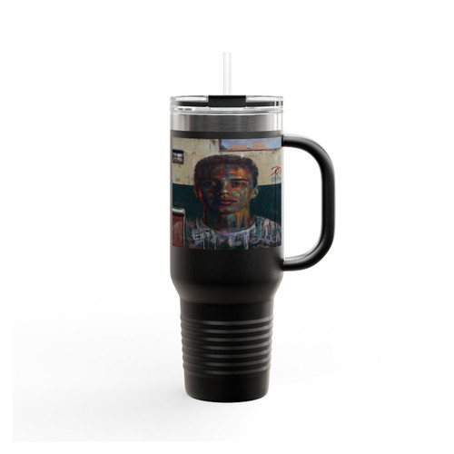 Logic Under Pressure Deluxe Album Insulated Travel Mug