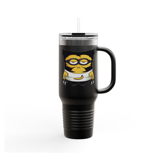 Minions Wolverine Spoof Insulated Travel Mug