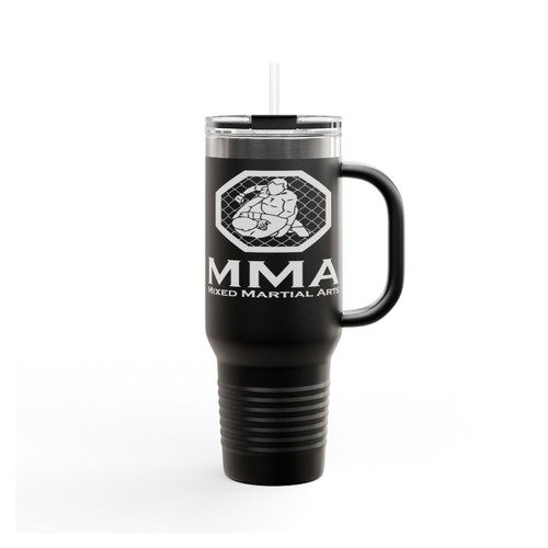 Mma Cage Fighting Mixed Martial Arts Insulated Travel Mug