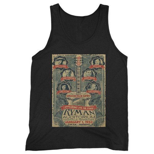 Our cotton ryman auditorium collage men tank top is perfect for those intense workouts in the gym, at practice or pickup games.