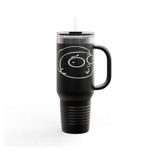 Morty Smith Head Rick And Morty 1 Insulated Travel Mug