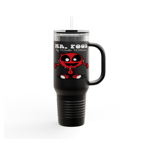 Mr Deadpool By Wade Wilson Insulated Travel Mug