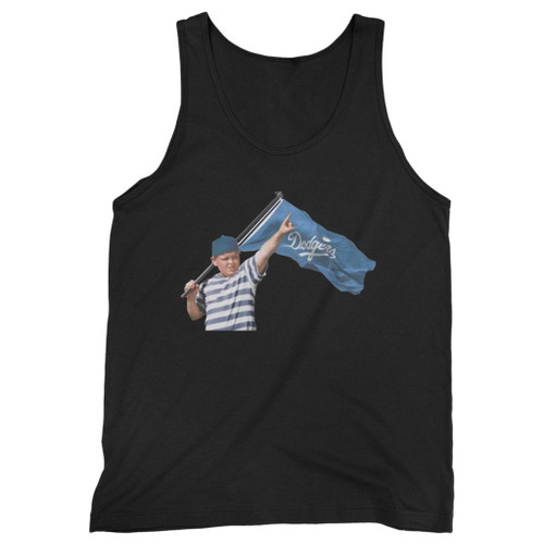 Our cotton sandlot x dodgers mash up men tank top is perfect for those intense workouts in the gym, at practice or pickup games.