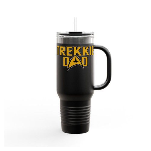 Normal Parameters Trekkie Dad Insulated Travel Mug