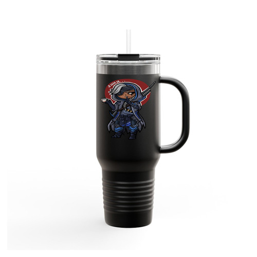 Overwatch Ana Amari Chibi Insulated Travel Mug