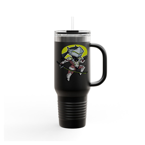 Overwatch Genji Chibi Insulated Travel Mug