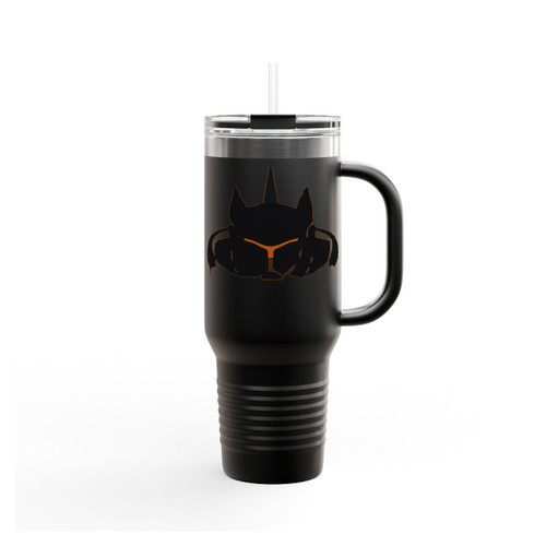 Overwatch Reinhardt Logo Insulated Travel Mug