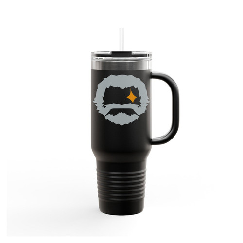 Overwatch Reinhardt Player Icon Insulated Travel Mug