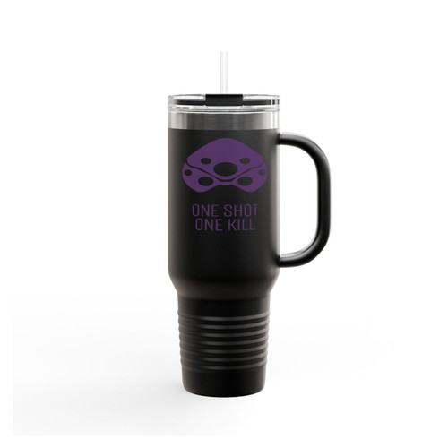Overwatch Widowmaker Quote Insulated Travel Mug