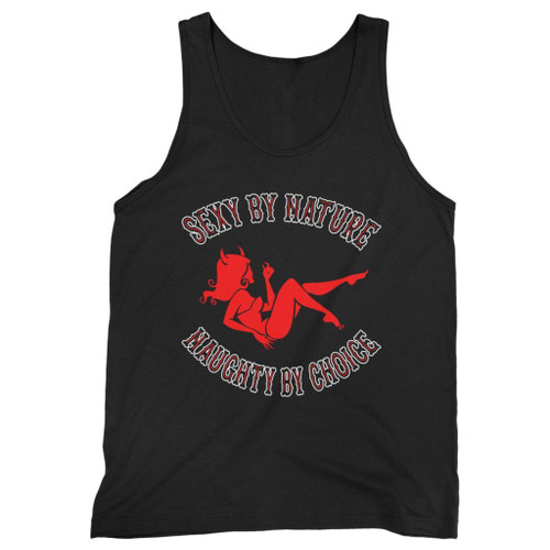 Our cotton sexy by nature men tank top is perfect for those intense workouts in the gym, at practice or pickup games.