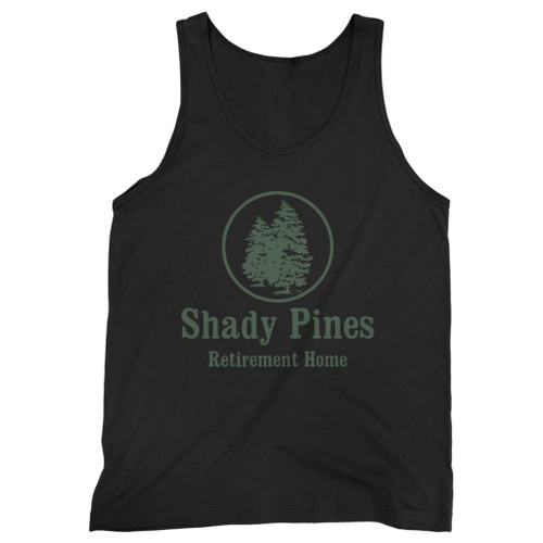 Our cotton shady pines retirement home men tank top is perfect for those intense workouts in the gym, at practice or pickup games.