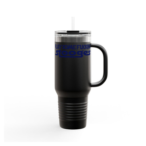 Play Some Fucking Stooges 1970S Iggy Pop Insulated Travel Mug