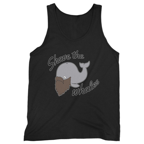 Our cotton shave the whales men tank top is perfect for those intense workouts in the gym, at practice or pickup games.