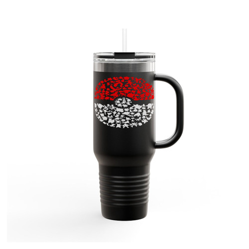 Poke Ball Pokemon Insulated Travel Mug
