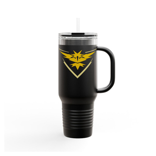 Pokemon Go Team Instinct Symbol Insulated Travel Mug