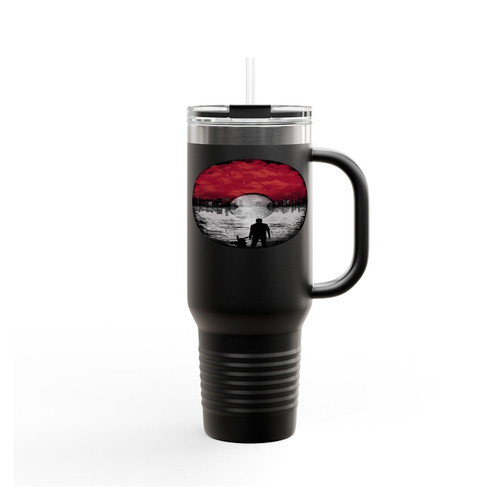 Pokemon Poke Ball Distressed Insulated Travel Mug