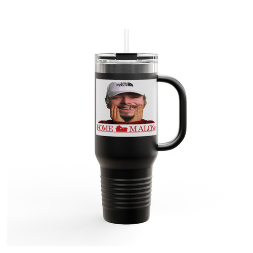 Post Malone Home Alone Inspired Insulated Travel Mug