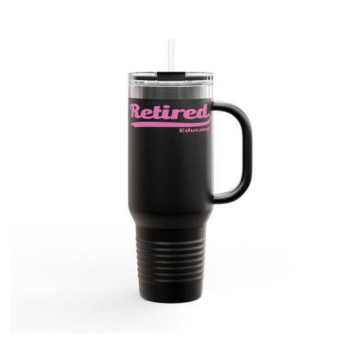 Retired Educator Insulated Travel Mug