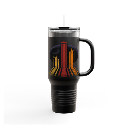 Retro Galactic Insulated Travel Mug