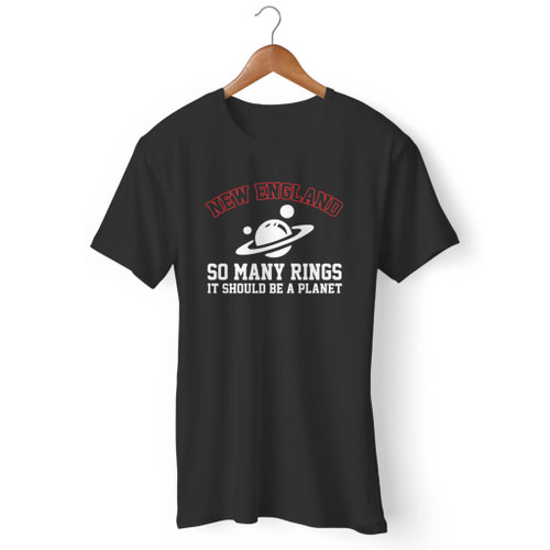New England So Many Rings It Should Be A Planet Men T Shirt