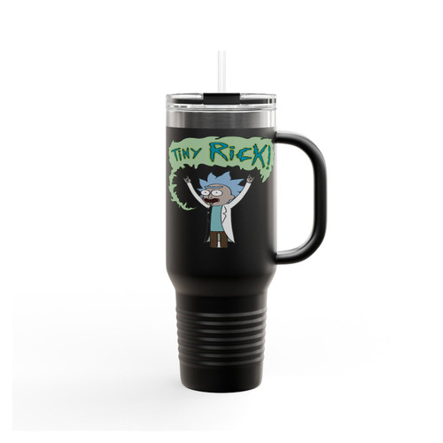 Rick And Morty Tiny Rick Insulated Travel Mug