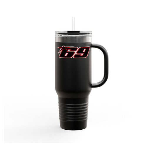 Rip Nicky Hayden 69 Logo Memories Fans Insulated Travel Mug
