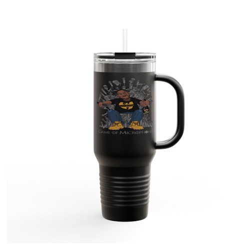 Rip Odb Wu Tang Game Of Microphones Insulated Travel Mug