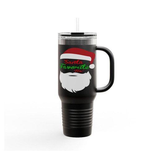 Santa Favourite Ho Insulated Travel Mug