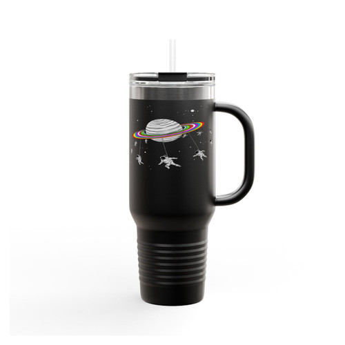 Saturn We Heart It Insulated Travel Mug