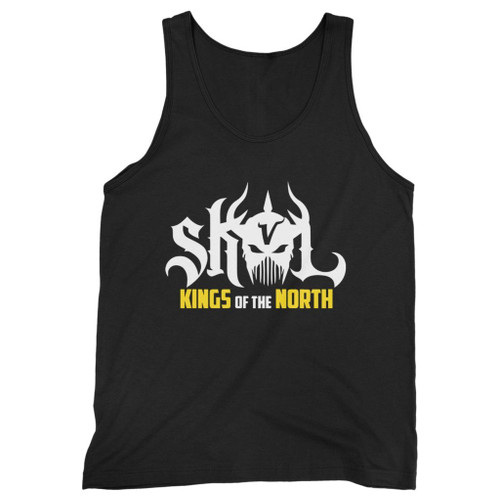 Our cotton skol vikings kings of the north men tank top is perfect for those intense workouts in the gym, at practice or pickup games.