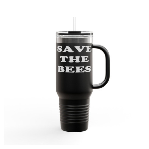 Save The Bees Bee Beekeeper Endangered Environment Insulated Travel Mug