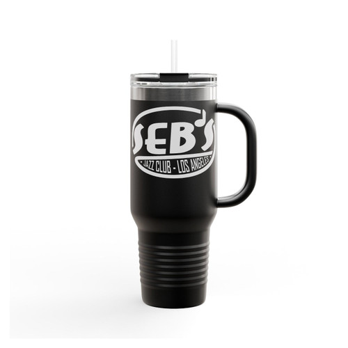 Seb's Jazz Club Logo Insulated Travel Mug