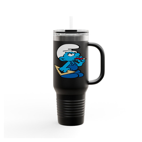 Smurf Characters Insulated Travel Mug
