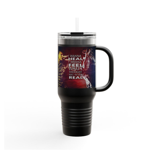Somewhere I Belong Lyrics Linkin Park Insulated Travel Mug