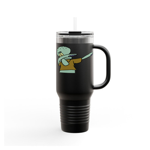 Squidward Dabbing Spongbob Squarepants Insulated Travel Mug
