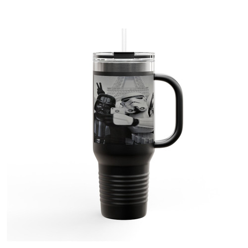 Star Wars Selfie Funny Parody Darth 1 Insulated Travel Mug