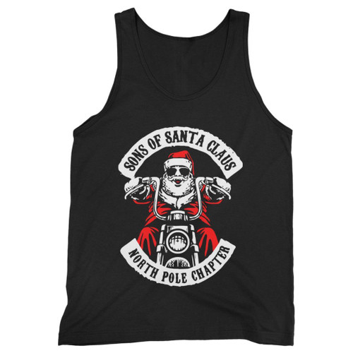 Our cotton son of santa motor club men tank top is perfect for those intense workouts in the gym, at practice or pickup games.