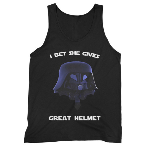 Our cotton spaceballs - i bet she gives great helmet men tank top is perfect for those intense workouts in the gym, at practice or pickup games.