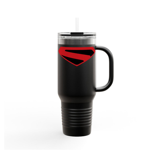 Superman Kingdom Come Logo Insulated Travel Mug