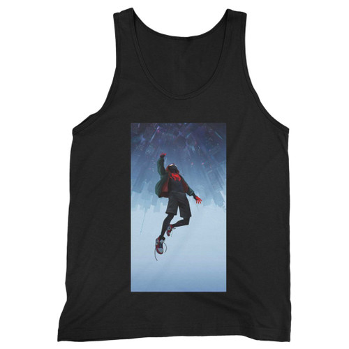 Our cotton spiderman into the spider-verse men tank top is perfect for those intense workouts in the gym, at practice or pickup games.